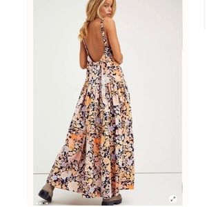 NWT Free People Floral Maxi Dress